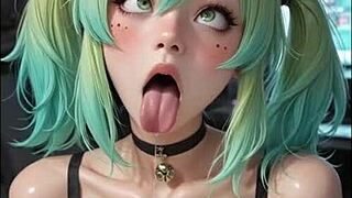 Ahegao Faces Explode in This Wild AI Compilation!