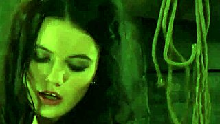 hey slaves lick each other while madame fingers her pussy hard