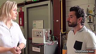 Tall Milf Melany Paris Fucked Hard In Warehouse By Michael Cheritto