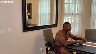 My pussy stretches wide around Jason Luv's massive black cock ride