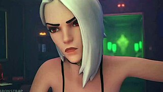 overwatch vampire ash fucks angel futa hentai anime deep