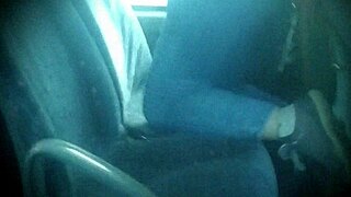 Bus blowjobs and boob flashes almost get us caught!