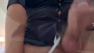 GASPING ITALIAN DIRTY TALK SLUT RIPS PANTIES OFF FOR HUGE CUM ORGASM CLOSEUP!