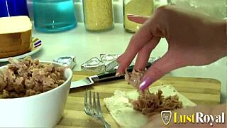 Cristal Rose Fucks Big Dick Kitchen Doggystyle Cowgirl Bent Over Hard