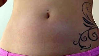 Rubbing Creamy Lotion Over Tits While Sunbathing Publicly