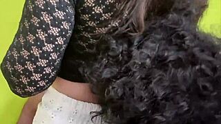 horny indian college girl sneaks to bedroom for boyfriend's big cock fun