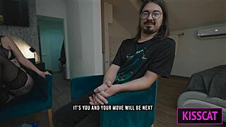 Stepmom's Bottle Game with Stepdaughter, Stepsons, and Friend Heats Up