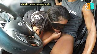 cuckold wife libera fucked by bbc in car corno watches