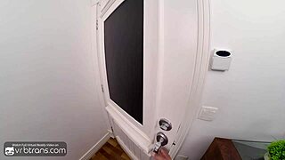 Skinny Brazilian Trans Courier Anal Banged By Client's Huge Monster Cock Pt 1
