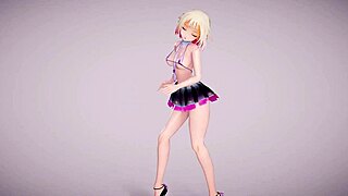 wanna see her micro bikini skirt ride that apple pie motion?