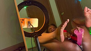 Sexy Ebony Tease Craves Hard Pussy Pounding