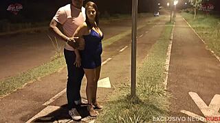 street find leads to thick cock stuffing married woman's ass