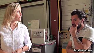 Tall Milf Melany Paris Fucked Hard In Warehouse By Michael Cheritto