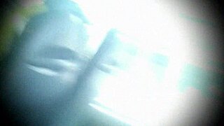 Bus blowjobs and boob flashes almost get us caught!