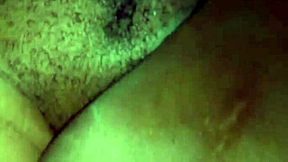 Chubby Babe's Wet Cameltoe POV Creampie Close-Up Tight Pussy Action