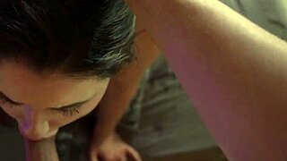 This bitch rides sex machine ends with face cumload