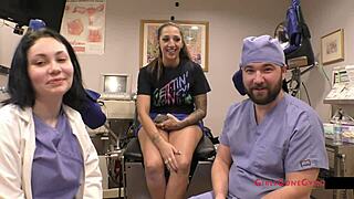 Patient, ever felt a sexy nurse like Stefania Mafra vibrate to screaming orgasm?