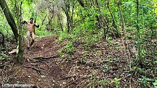 i found this big ass brazilian whore flashing fistable pussy in forest bbc worship