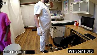 Nurse Rina Arem Cums Hard On Duty With Toys Spreading Shaved Pussy Close-Up Moaning Orgasm!