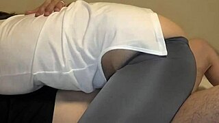 japanese wife kisses lover straddling tight cowgirl homemade sex