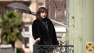 abby petite french slut with hairy pussy craves big cock now 😏🍆💦