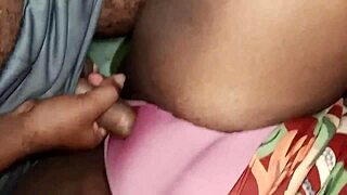 Stepdad jerks off fucks my hairy pussy