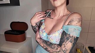 Horny Redhead Latex Fetish Tease Follow For Free Sexts!