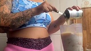 Flash That Swollen Big Pussy Until It Bursts!