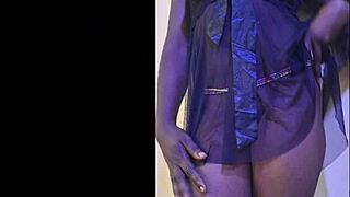 ebony babe takes rough pov pounding from street thug guy