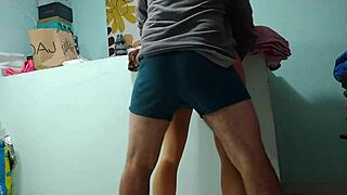 hey fat ugly old guy bangs hot latina stepsis while parents away