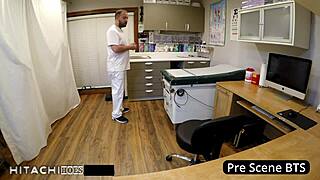 Nurse Rina Arem Cums Hard On Duty With Toys Spreading Shaved Pussy Close-Up Moaning Orgasm!