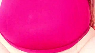 colombian latina stepmom's huge cameltoe rides shaved pussy hard