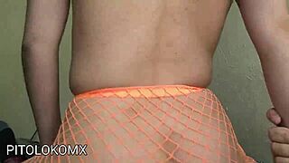 damn my daring amiga in fishnets rides reverse so tasty wild