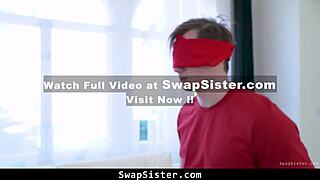 stepbros catch aria carson and braylin bailey munching pussy together swapsister