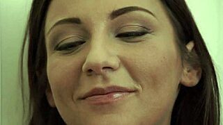 wanna bang this anal babe's fake tits?