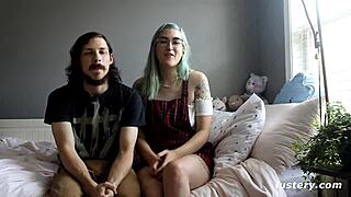 hunny and tyler fuck bareback hardcore with big cocks and orgasms