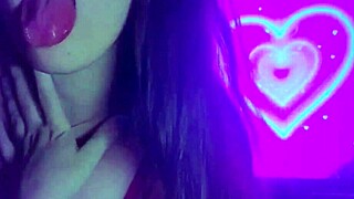 Daddy Cum In My Mouth While I Tease Boobs!