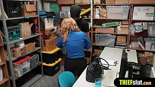 whoa, this milf cop bends over and fucks the thief doggystyle!! 😏🍑