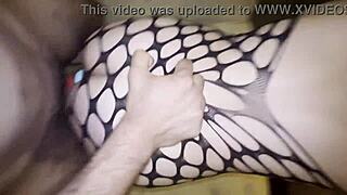 best friend's horny milf mom sneaks in for cheating anal fuck