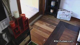 PERKY TEEN CRAVES BIG COCK DEEPTHROAT POUNDING POV