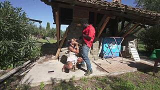 Margot la profumosa feels intense anal ecstasy chained creampie