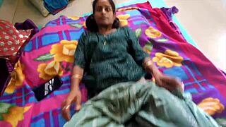 indian couple watches porn then rough anal big black cock