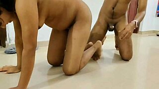 rahul nails girlfriend and wife together on bed in epic threesome romp