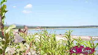 Natali Quinn Drilled Doggystyle By Beach Voyeur Eyes