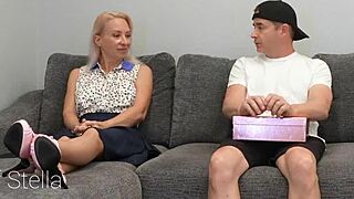 Stepsons Inappropriate Stepmom Day Gift Leads to Milf Seduction E13