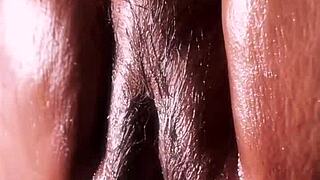 wolf mama's huge wet hairy pussy teased fisted by cunt pig