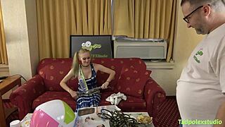 Luna Lips' Pregnant Pussy Gangbanged by Hung Cocks Doggystyle