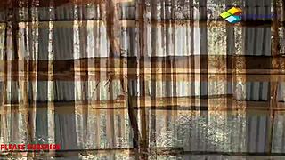 Stranded ebony gets rough fucked by bricklayer in unfinished building