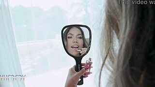 Bubble butt Gaby Oliveira first DP anal rimjob footjob cum swallow