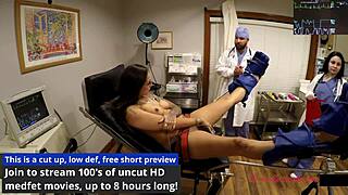 Patient, ever felt a sexy nurse like Stefania Mafra vibrate to screaming orgasm?